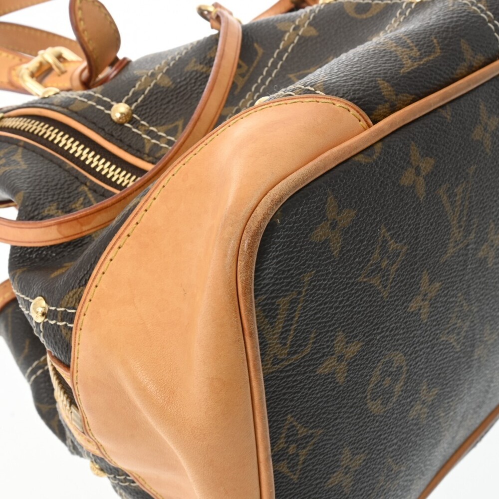 Louis Vuitton Monogram Rivet Brown Canvas Handbag - Picture 7 of 12